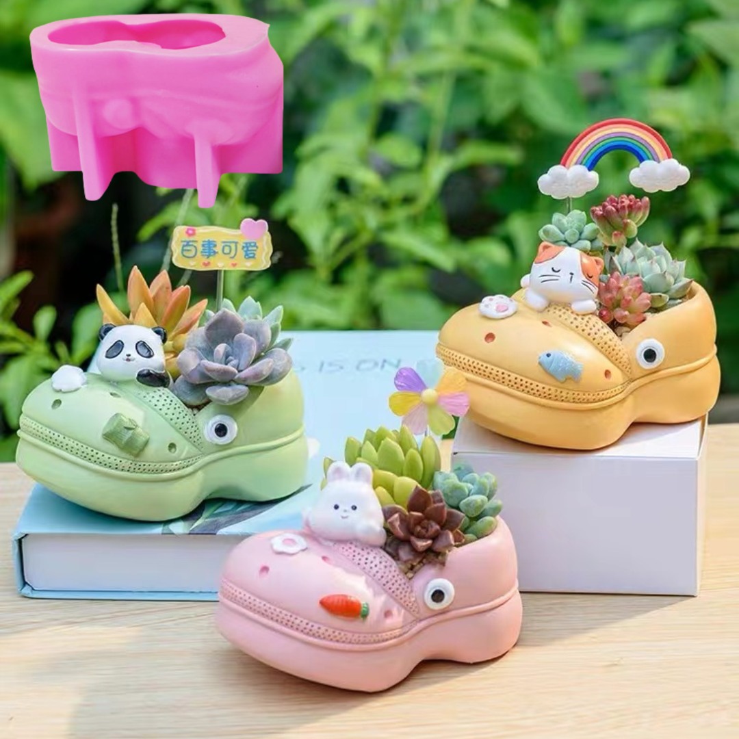 3D Animal Slippers Succulent P - đánh giá và giá Echeveria Succulent