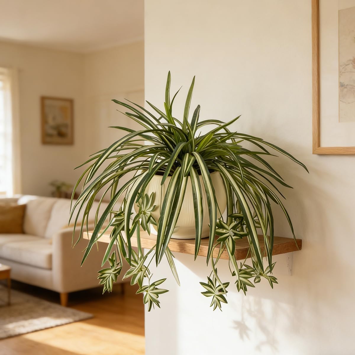 4PCS Artificial Hanging Spider - đánh giá và giá Spider Plant Hanging