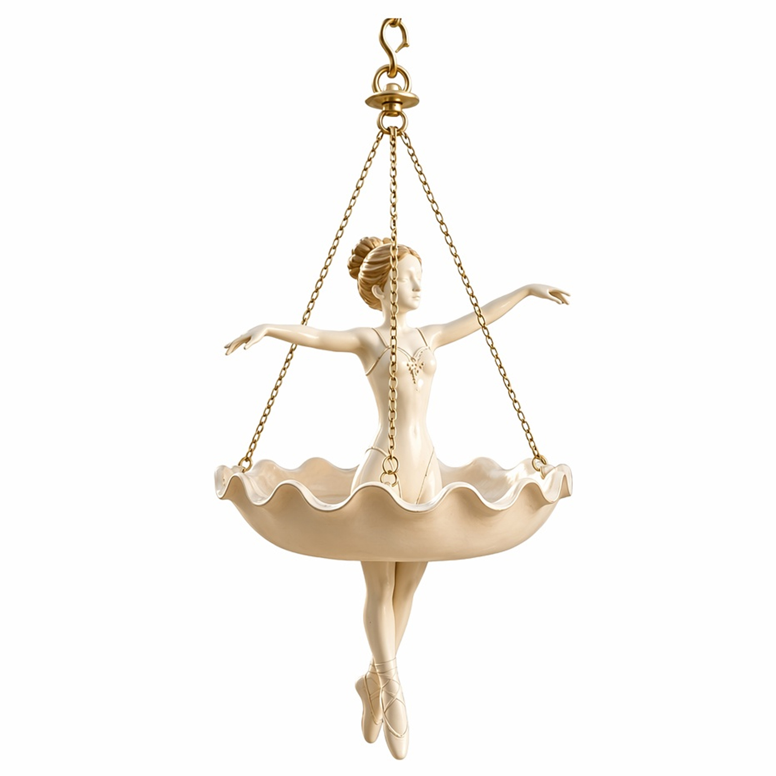 Resin Ballet Dancer Hanging Pl - đánh giá và giá Spider Plant Hanging