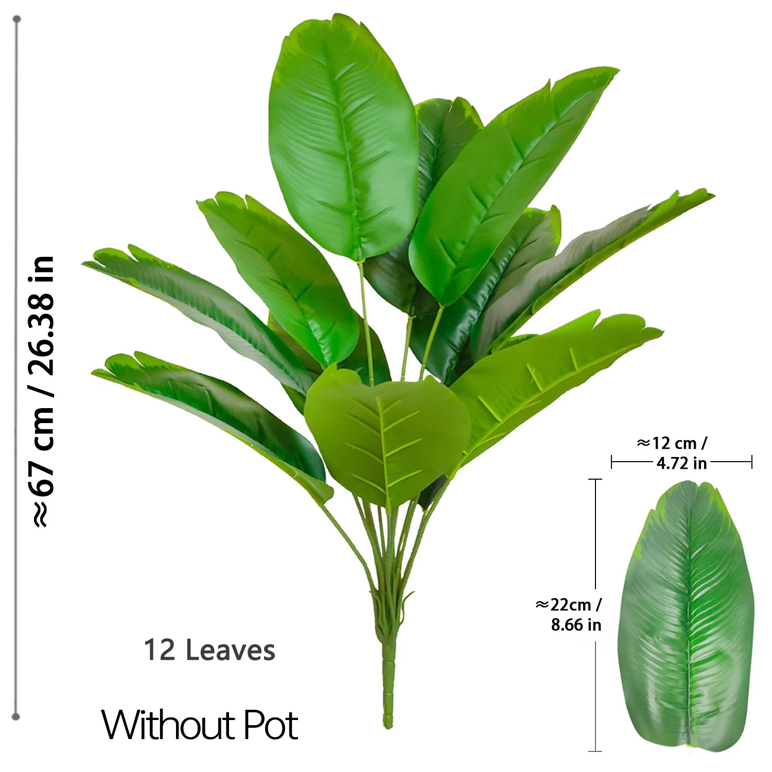 67-112cm Artificial Plants Lar - đánh giá và giá Ficus Lyrata Tree